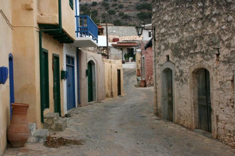 Traditional House In Elounda Bagian luar foto